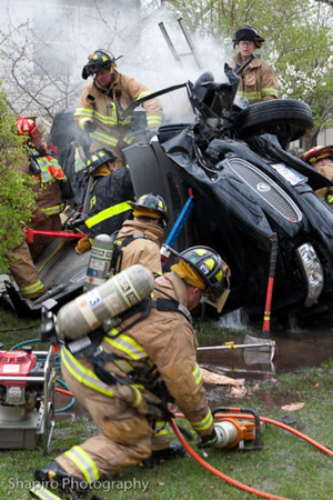 Buffalo Grove extrication and fire